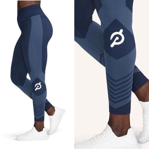 Peloton Seamless Athletic Legging Navy Blue Women’s Size Small - Picture 1 of 6